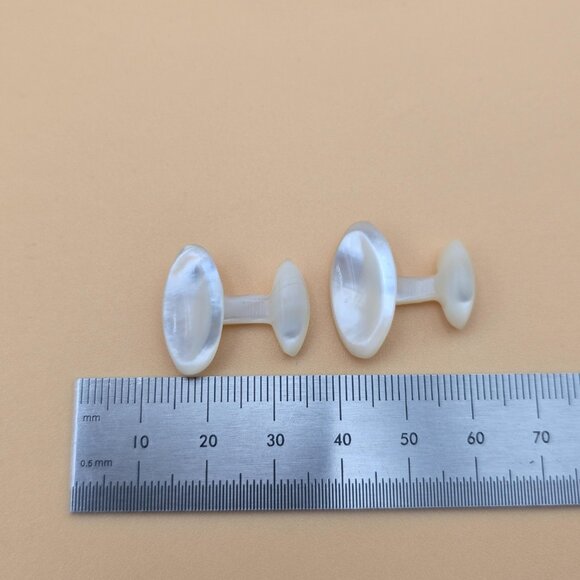 Mother Of Pearl Cuff Links A5985 - Picture 5 of 6